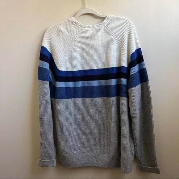 GAP striped wool blend sweater Y2K preppy Size XL - Picture 2 of 6